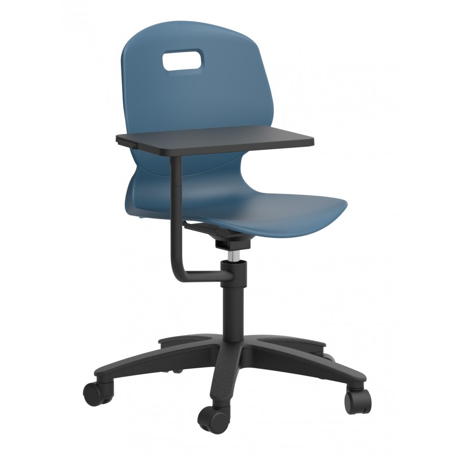 Arc Swivel Wipe Clean Personal Workspace College Chair 